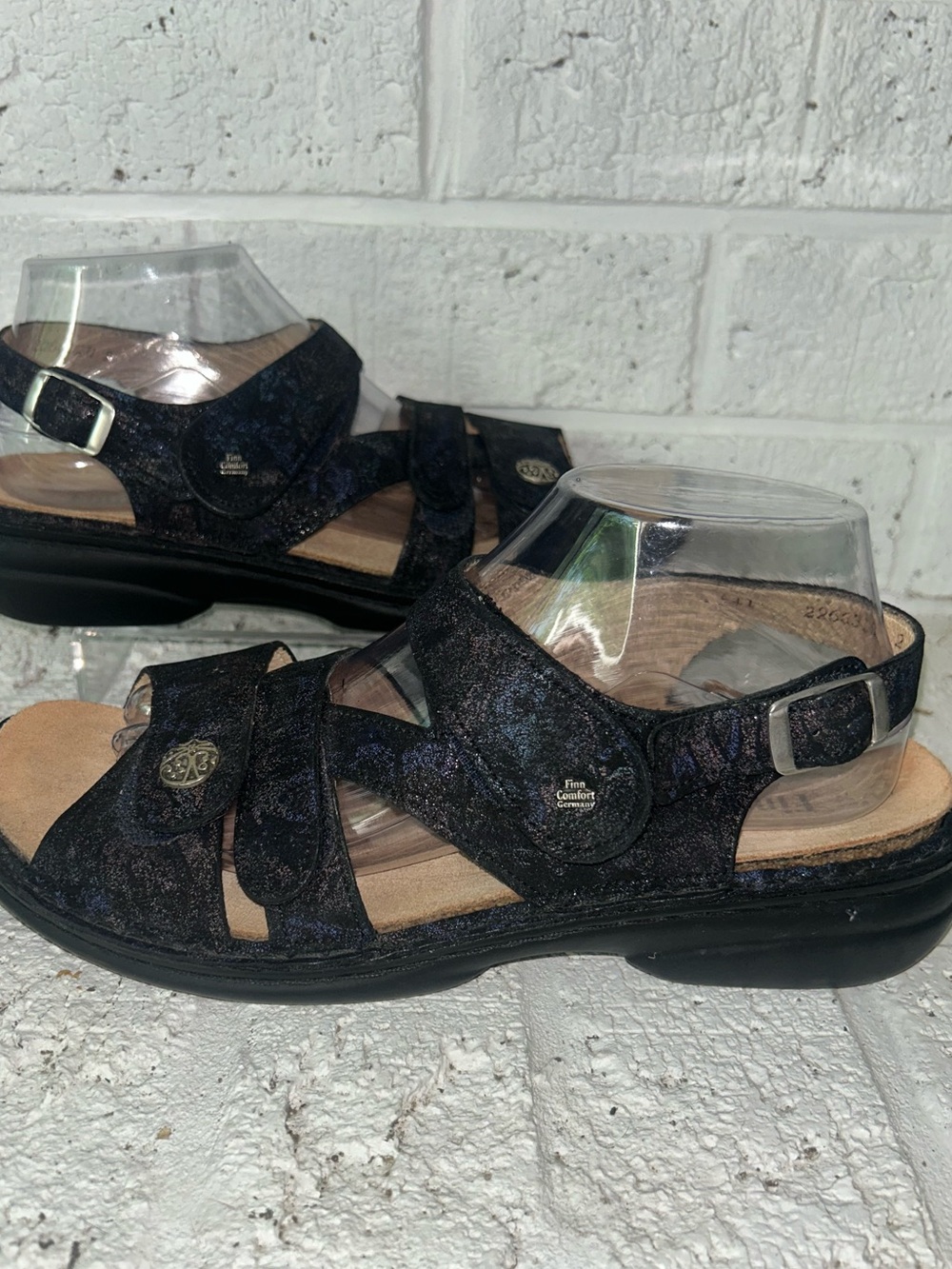 Finn Comfort Gomera S Strappy cork sole Sandals EU 41 US 10 multi Breeze